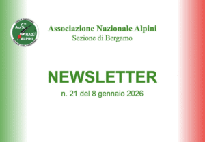 ANA Bergamo - Newsletter N.21 / 8 gennaio 2026